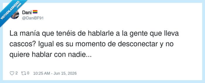 cascos,desconectar,comunicación,miedo,soledad